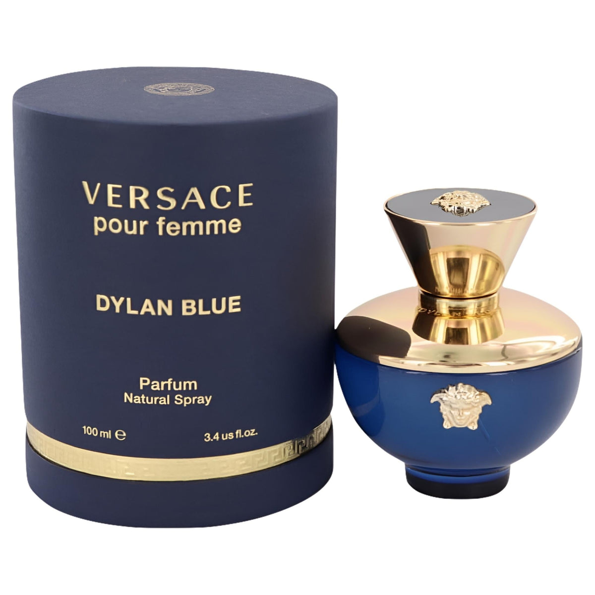 Versace Pour Femme Dylan Blue Eau De Parfum Spray 3.4 oz For Women