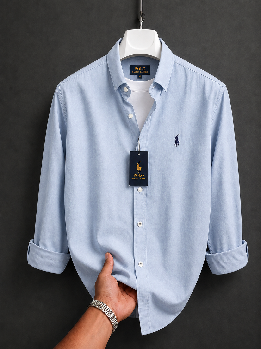 Women Oxford shirt Sky