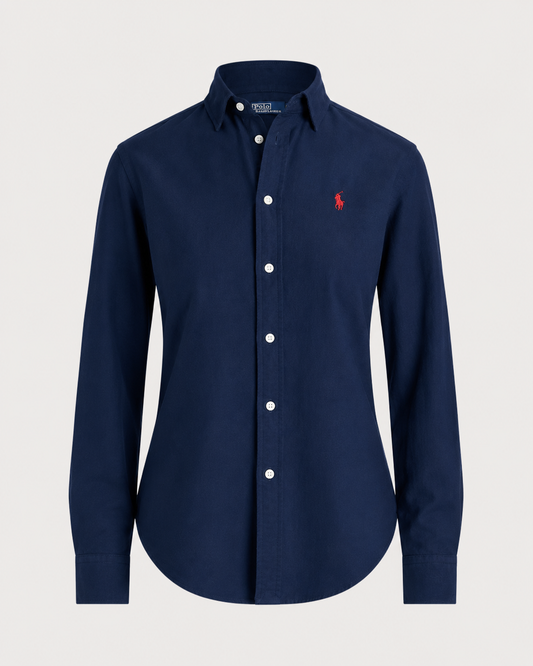 Women Oxford shirt Navy