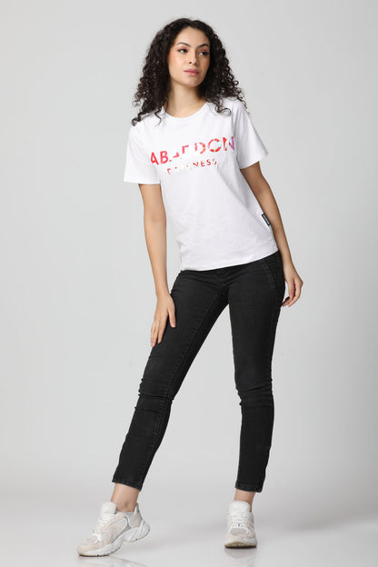 Vinyl Logo Print T-Shirt