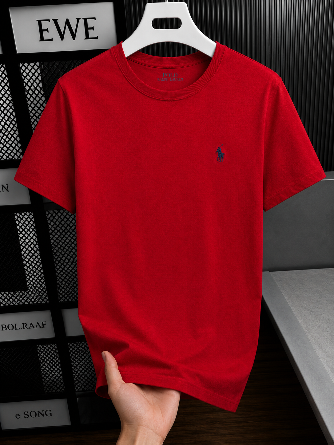 Women Pony Horse Red Tshirt