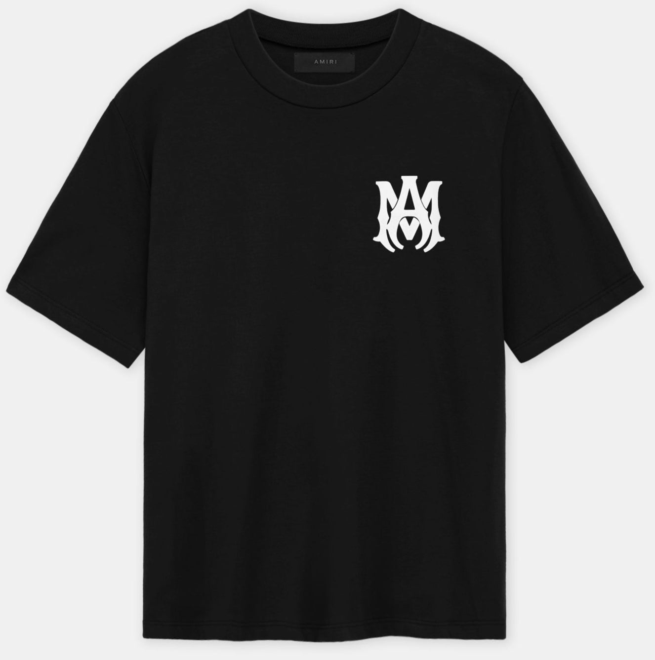 Women AMIRI BLACK T-SHIRT BACK PRINT