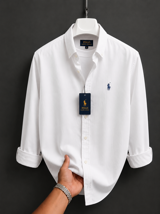 Women Oxford shirt White