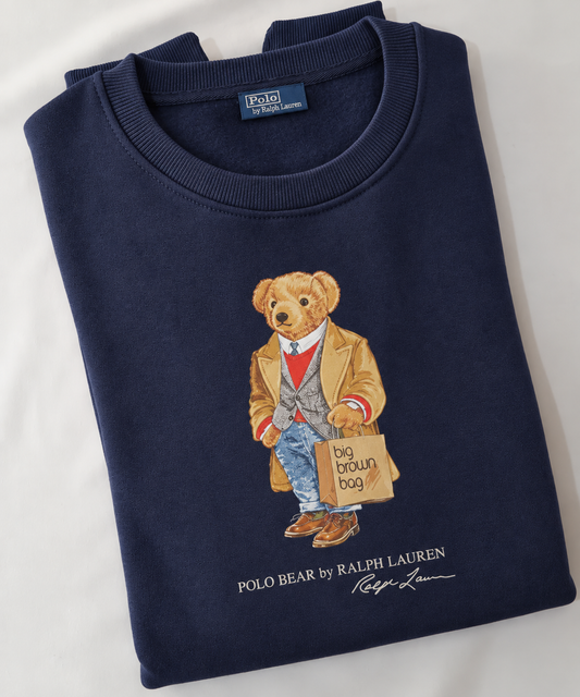Women Teddy Sweatshirt (Navy Blue)