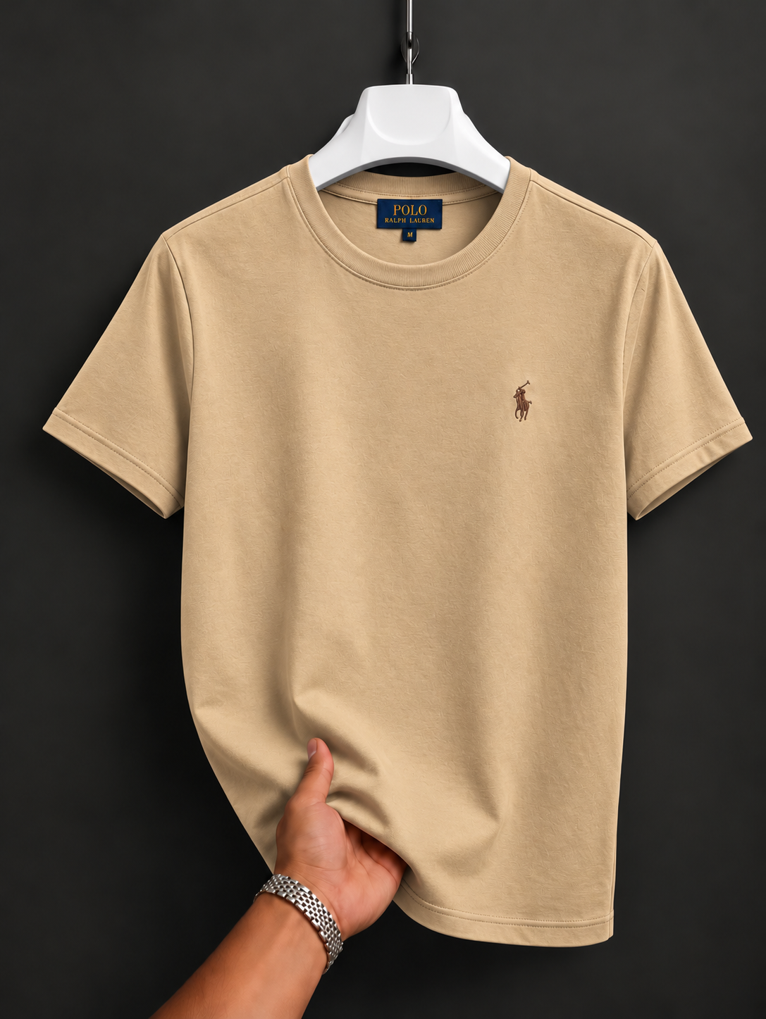 Women Pony Horse Cream Tshirt