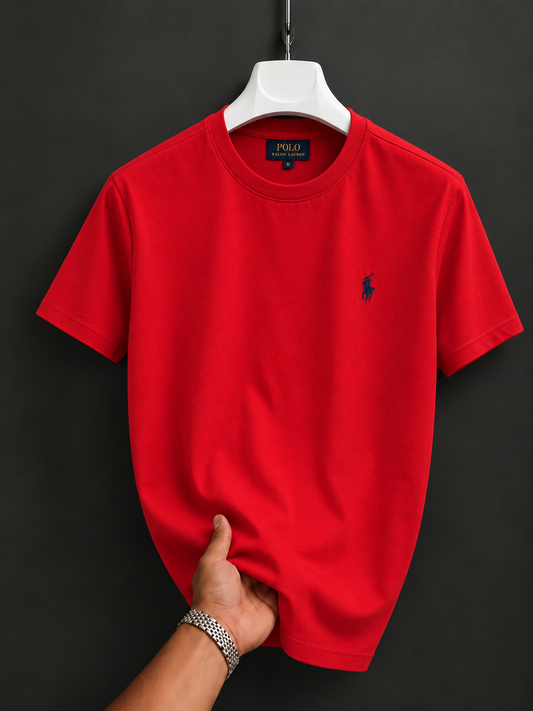 Women Pony Horse Red Tshirt