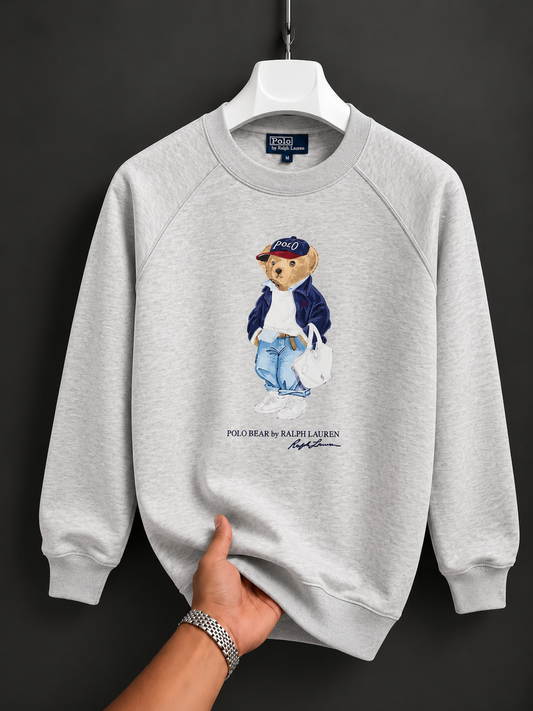 Women Teddy Sweatshirt (Grey)