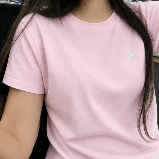 Women Pony Horse Pink Tshirt