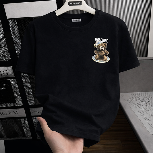 Women MOSCHINO BLACK SMALL CUP TEDDY T-SHIRT