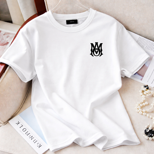 Women AMIRI WHITE T-SHIRT BACK PRINT