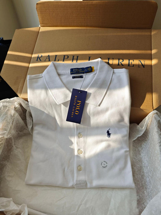 Women White Polo T-Shirts