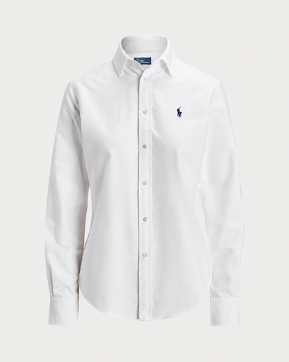 Women Oxford shirt White