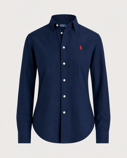 Women Oxford shirt Navy