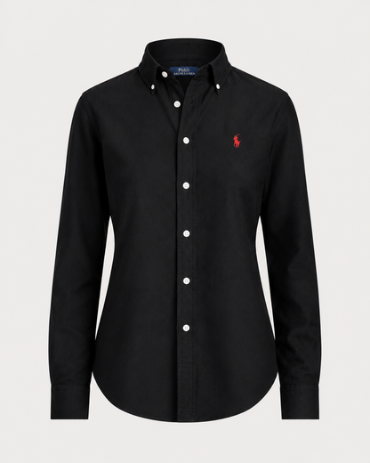 Women Oxford shirt Black
